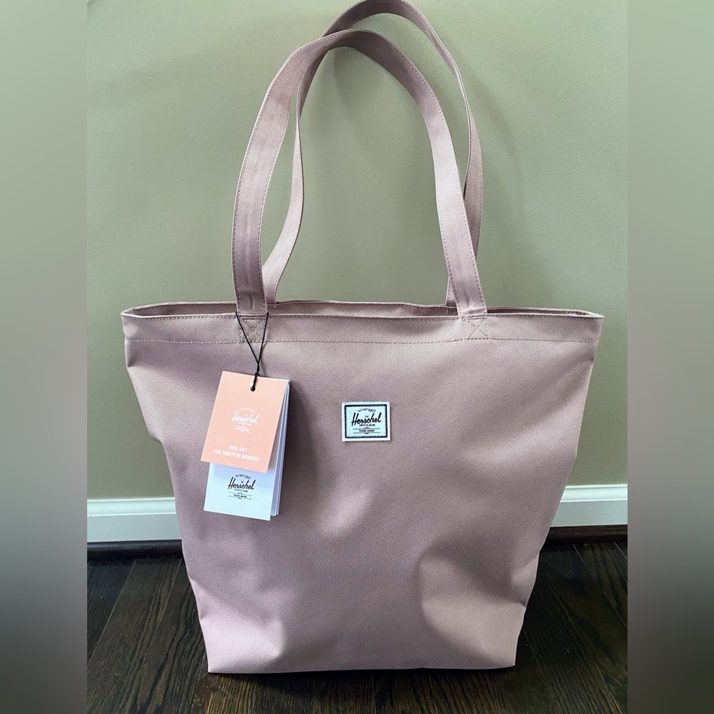 Herschel Supply Co. Mica Tote Bag Ash Pink NWT